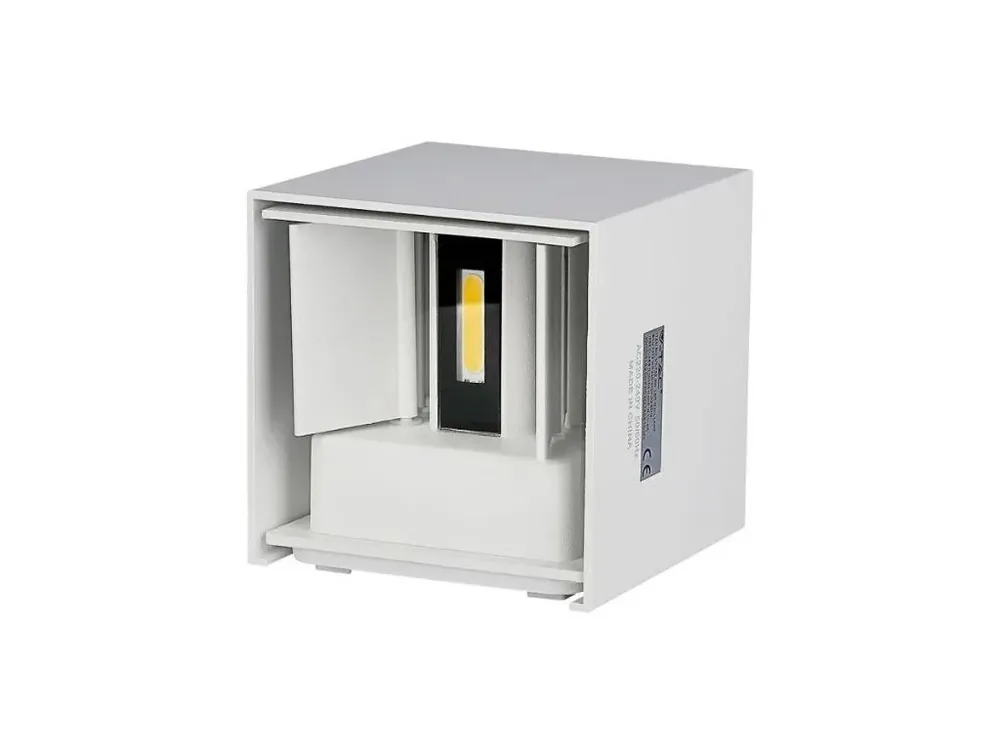 Livrare expres Aplică LED 5W, 700LM, pătrat, IP65, alb