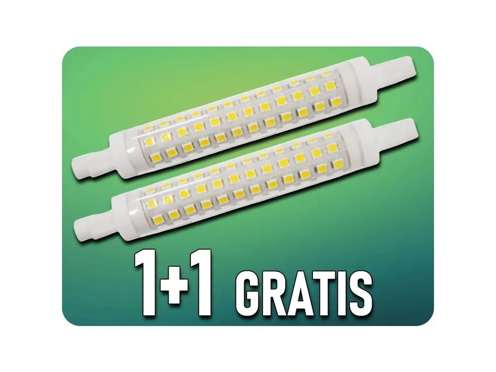 Mai ieftin Bec LED R7S 10W 1010LM 118mm, 1+1 gratis!