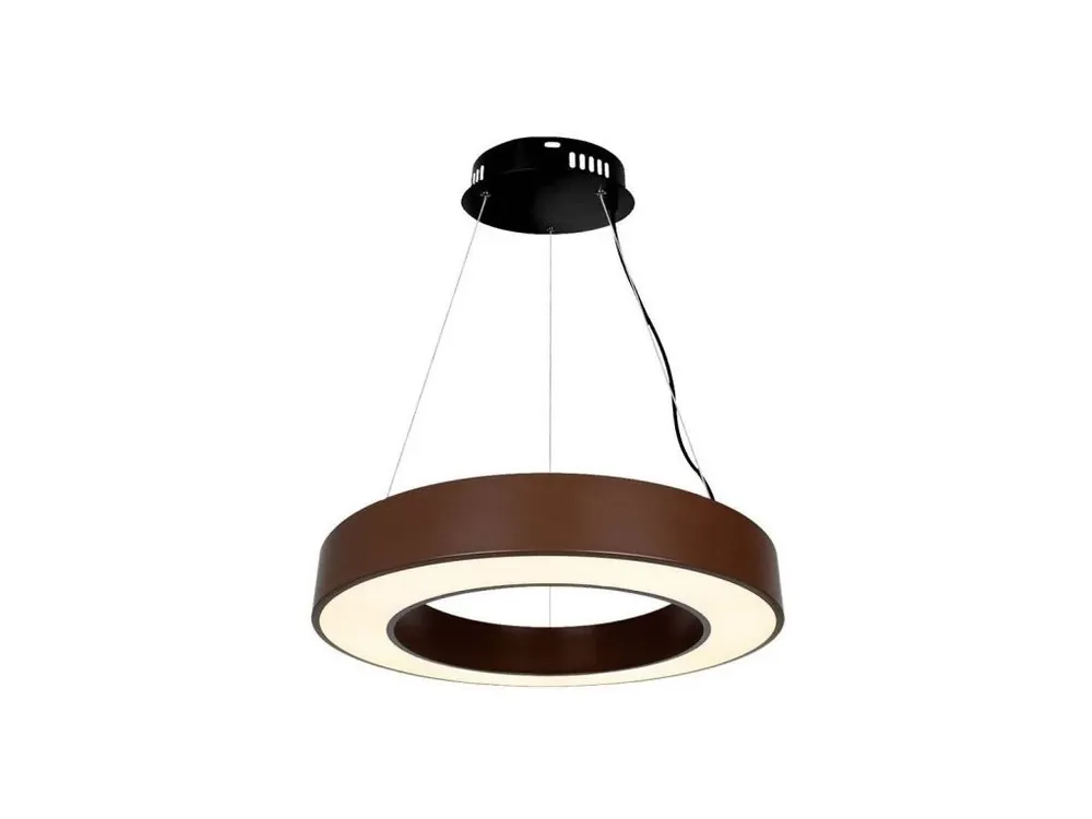 Lampă LED de design 50W, 6100lm, TRIAC, reglabilă, maro-rosu CORTEN, IP20, 4000K Ieftin