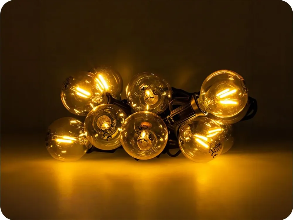 Forever Light LED bulb GOLD E12 G40 0.5W 24LM 3V, pachet de 6 bucăți [RTV100384] Ofertă specială