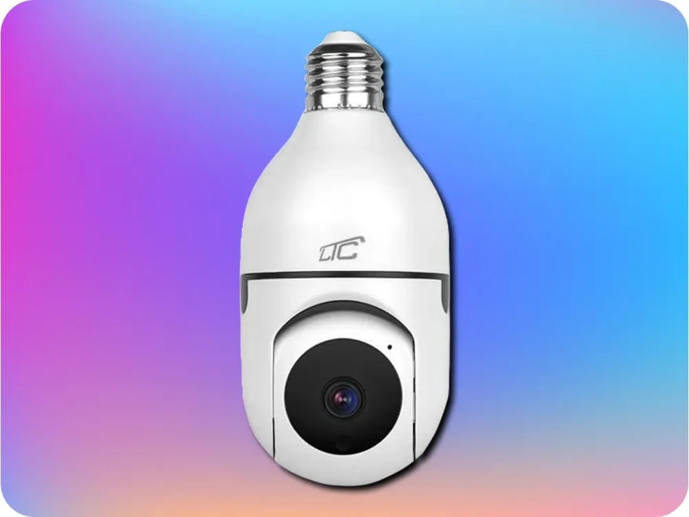 Cameră IP rotativă LTC în soclu E27, PTZ, 3Mpix, 230V, SMART, LTC VISION [LXKAM34] Mai ieftin