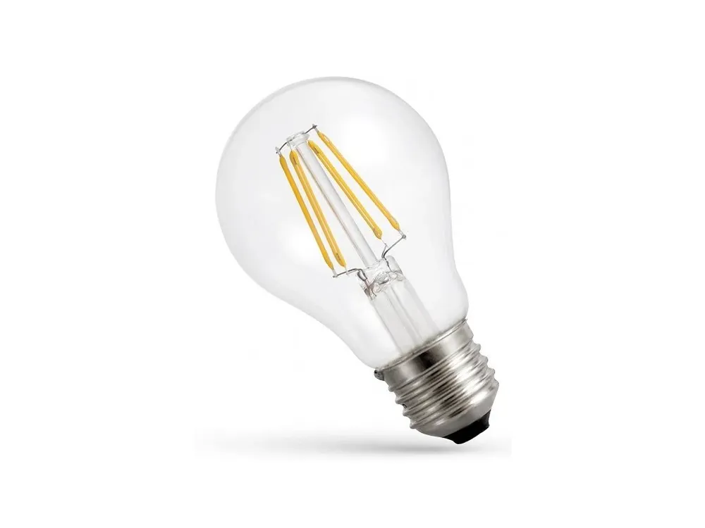Comandă acum Bec LED Spectrum RETRO E27 reglabil, A60, 8.5W, 1100lm, 300°, 2700K [WOJ+14645]