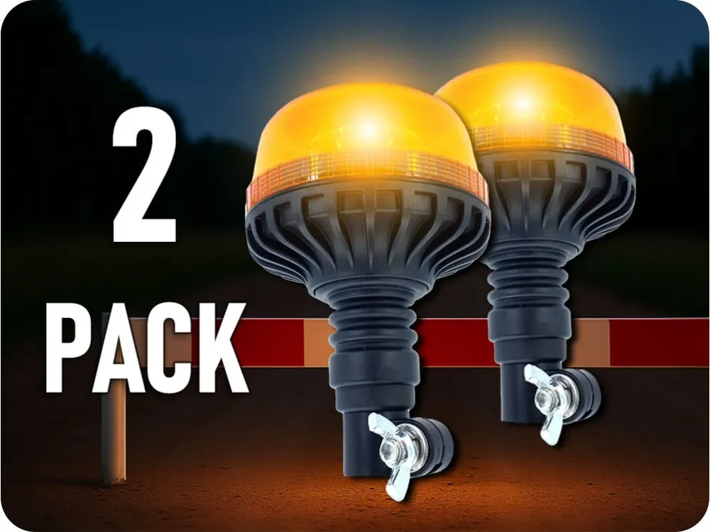 Far de avertizare cu LED TruckLED OPTI 12-19W, 12/24V, 36xLED flex/2-PACK! [ALR0061] Lichidare de stoc