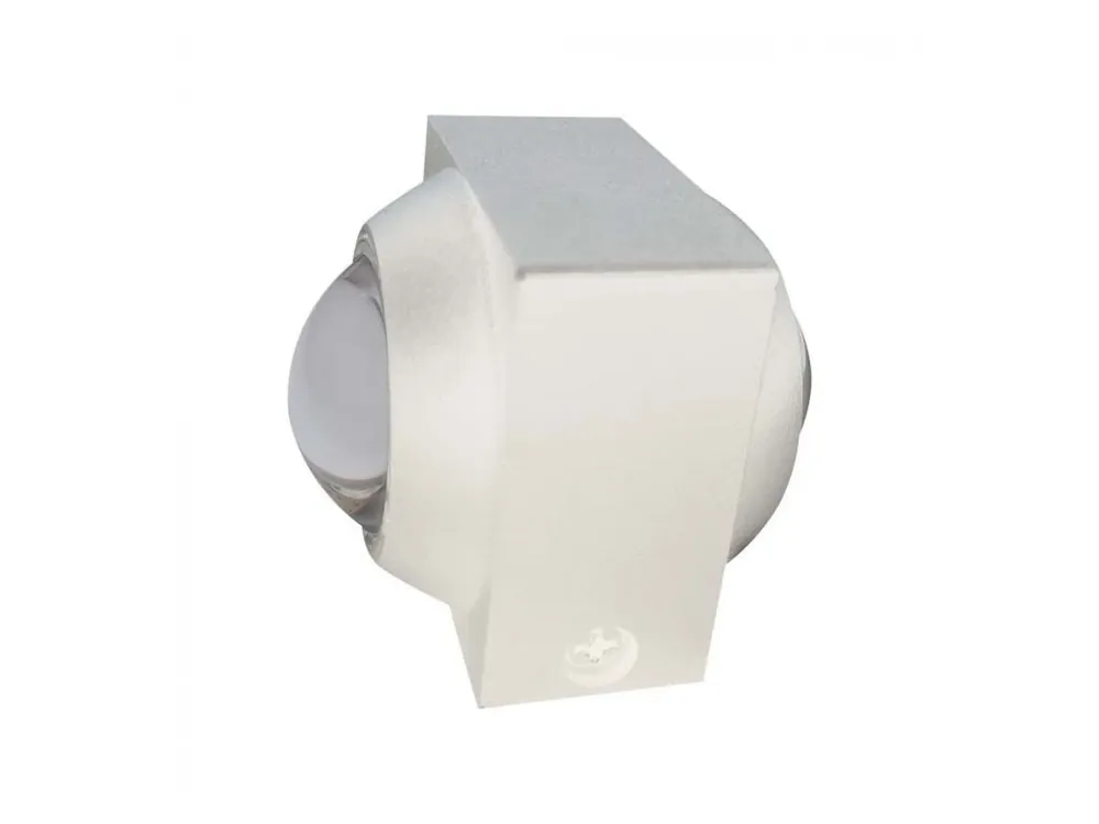 Preț promoțional Aplică LED 2W, 200lm, fascicul dublu, alb, 4000K, IP54
