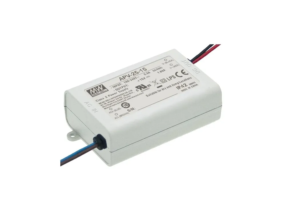 Nu rata Adaptor de alimentare Meanwell pentru aplicații LED 25W 5V [APV-25-5]