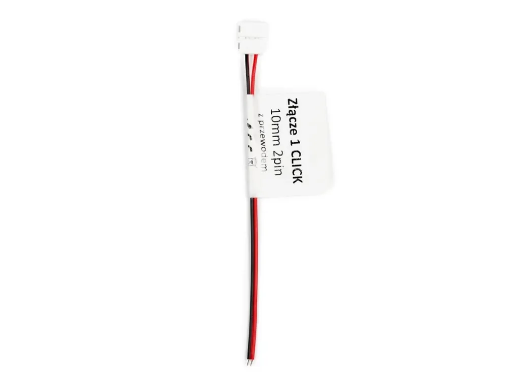 Calitate înaltă LED line® Conector flexibil pentru benzi LED 10mm, 2PIN, unilateral [243554]