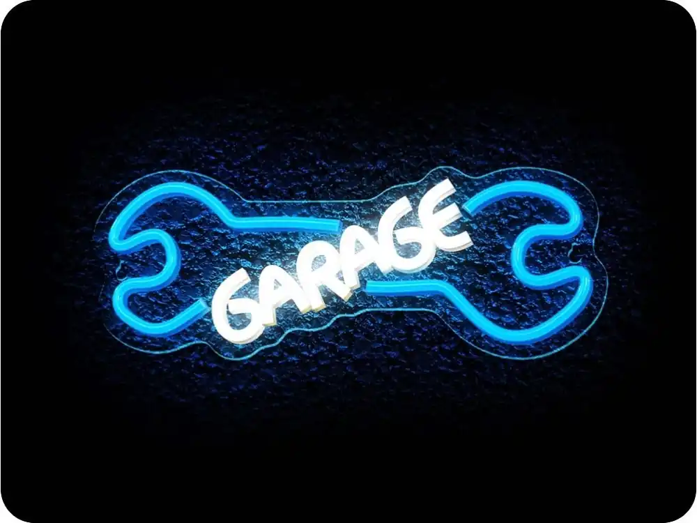 Livrare expres Neolia Neon LED decor GARAGE reglabil, 5V, USB [RTV100478]