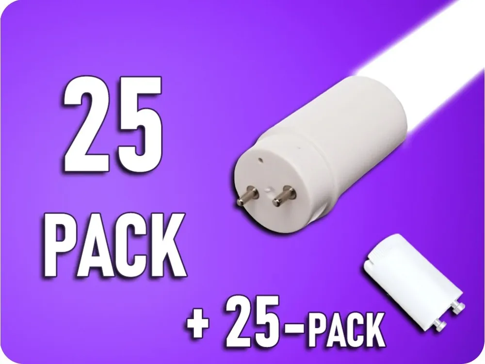 Calitate înaltă Tub LED cu spectru 120cm, T8, 18,5W, 2000lm, G13, nanoplastic + starter [WOJ+04063]/25-PACK!