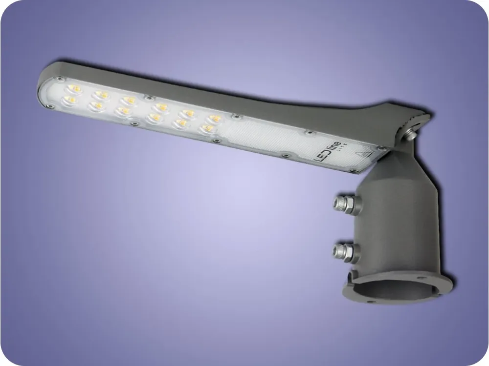 Cel mai bun preț Linie LED Iluminat public LED FLAMINGO cu adaptor, 100W, 10000lm, IP65, 4000K, gri [203808]