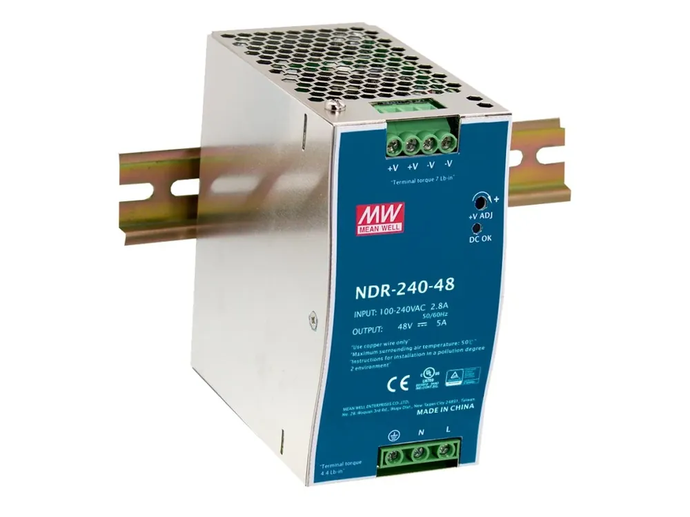 Sursă de alimentare șină DIN 240W, 24V [NDR-240-24] Ofertă