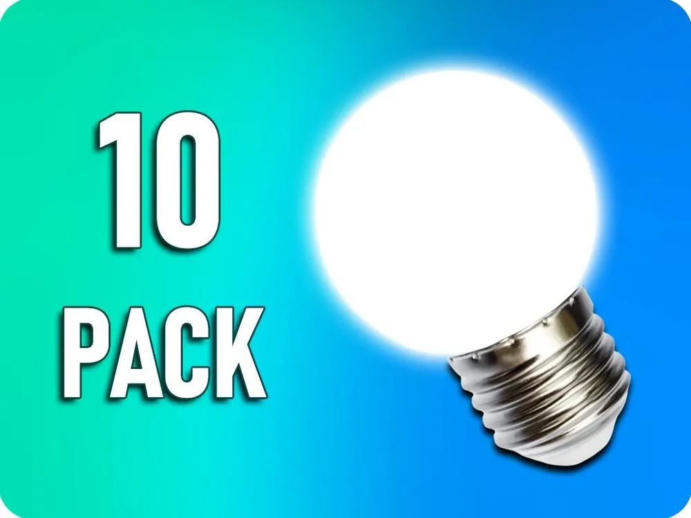 Bec LED Spectrum E27, 1W, 55lm, 6000K/10-PACK! [WOJ+11794_1W] Disponibil imediat