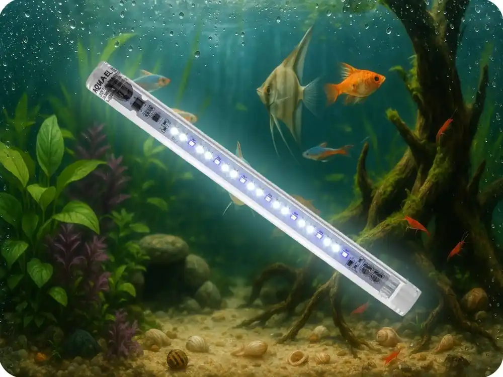 AQUAEL ILUMINAT PENTRU ACVARIU LEDDY TUBE 14W SUNNY D&N 2.0 Ofertă limitată
