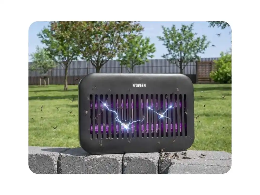 Expediere rapidă NOVEEN CAPCANĂ ELECTRONICĂ REÎNCĂRCABILĂ PENTRU INSECTE 5W, 1800MAH, PÂNĂ LA 40M², IP20 [IKN550]