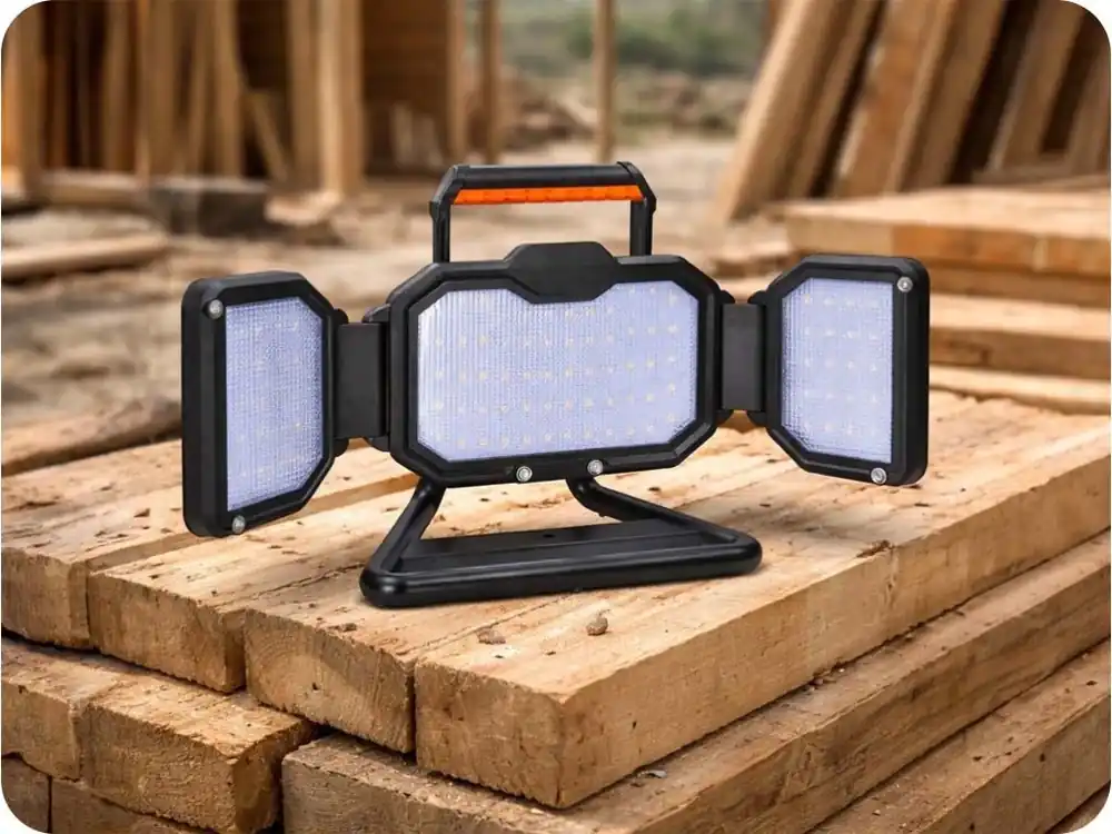 Noutate SOLIGHT REFLECTOARE LED REÎNCĂRCABILE 50W, 5000LM, PORTOCALIU-NEGRU [WM-50W-RE]