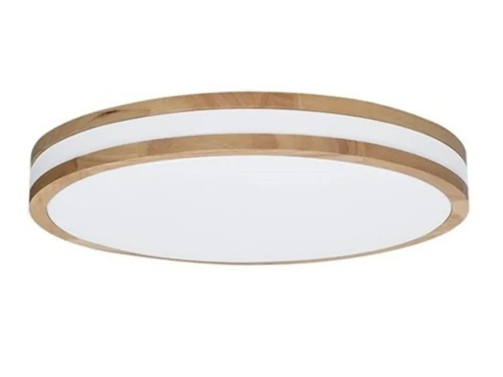 Nu rata SOLIGHT A CONDUS ILUMINAT CU TELECOMANDĂ WOODY 60W, 4200LM, Ø50CM, SCHIMBAREA CULORII, DIMMABLE [WO8008]