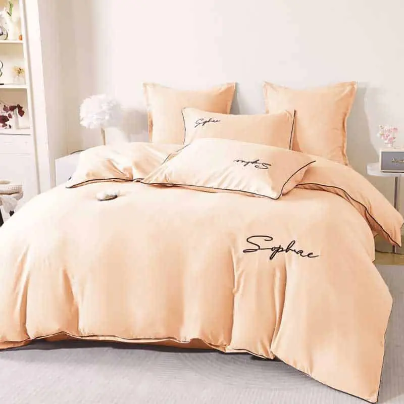 Lenjerie Lux, Finet Fin cu Broderie, 6 Piese F674 Calitate înaltă