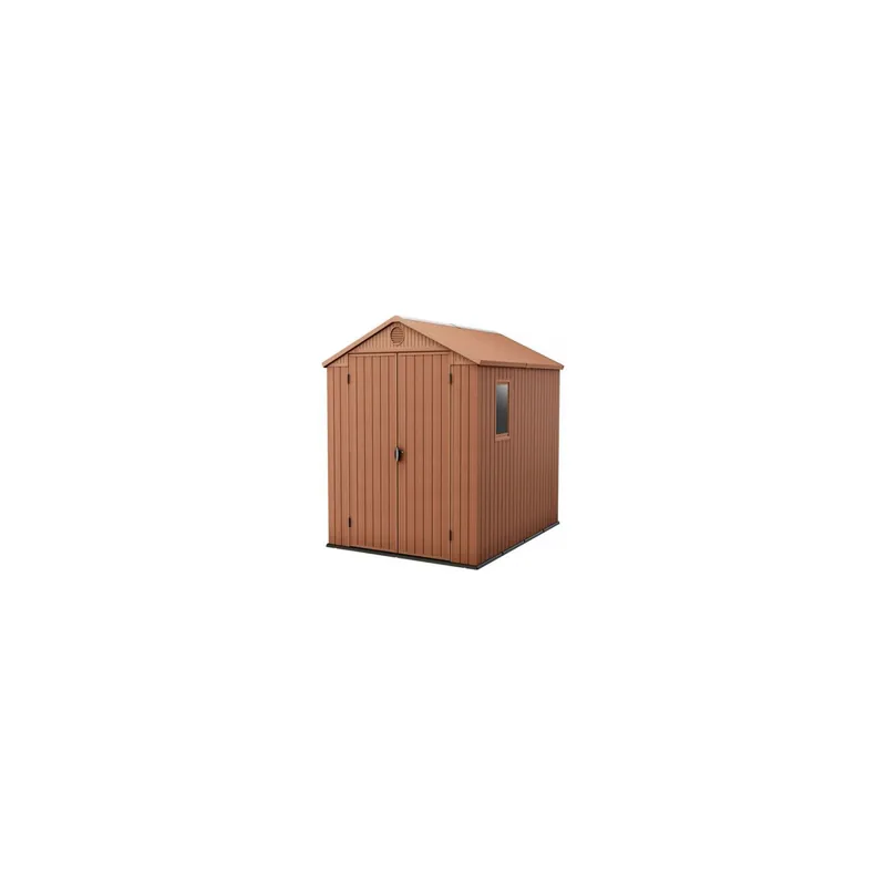 Magazie din plastic maro KETER Darwin 6×6, 190×182 cm Popular