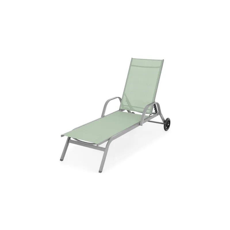 Retur gratuit Sezlong PYLOS verde