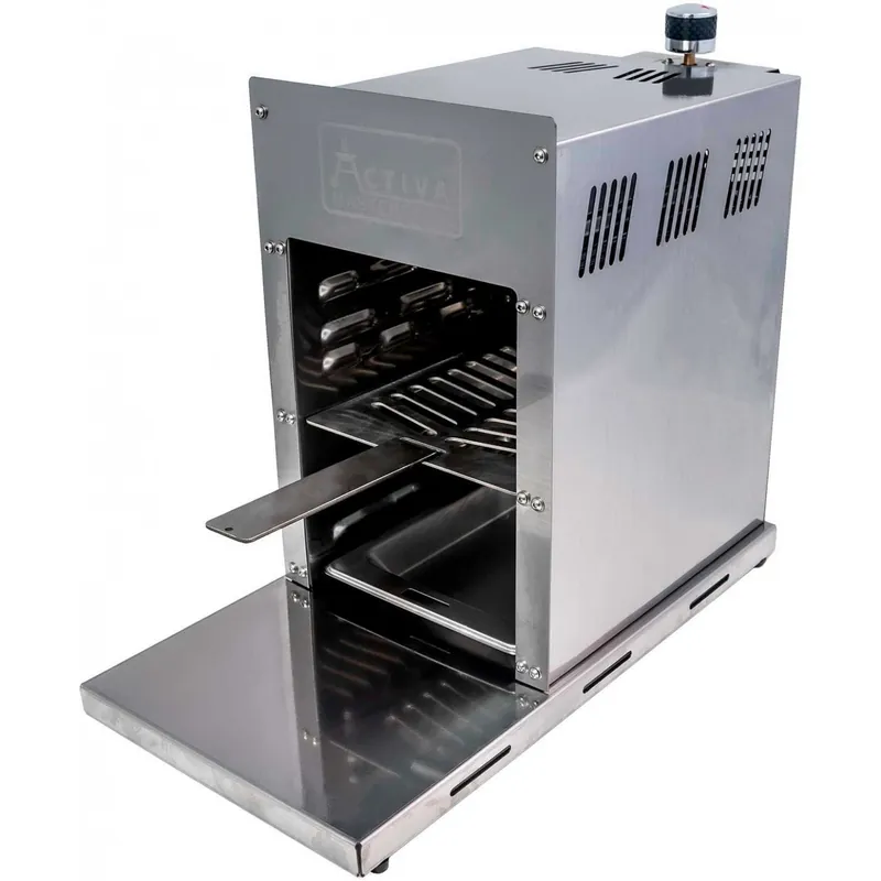 Disponibil imediat Gratar pe gaz cu arzator infrarosu Steak Machine Activa 12930