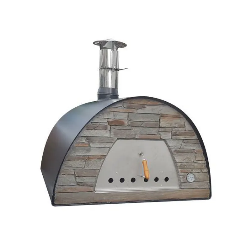 Cuptor traditional pentru pizza pe lemne Maximus Arena negru Ofertă