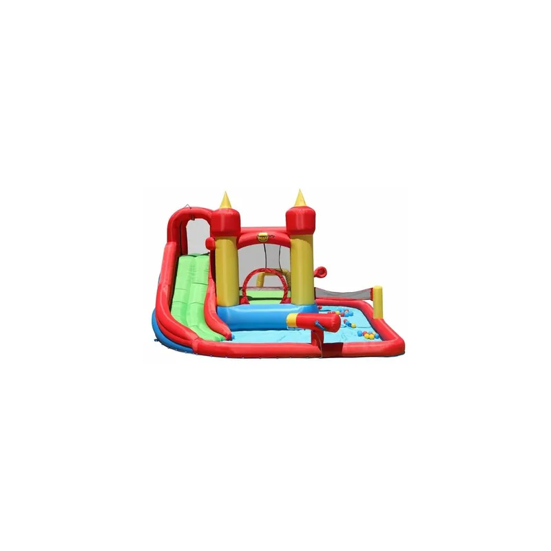Discount Spatiu de joaca gonflabil cu tobogan Splash Funland 9016 Happy Hop