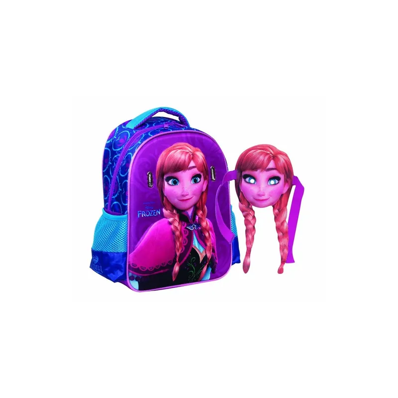 Retur ușor Ghiozdan gradinita frozen anna 3d