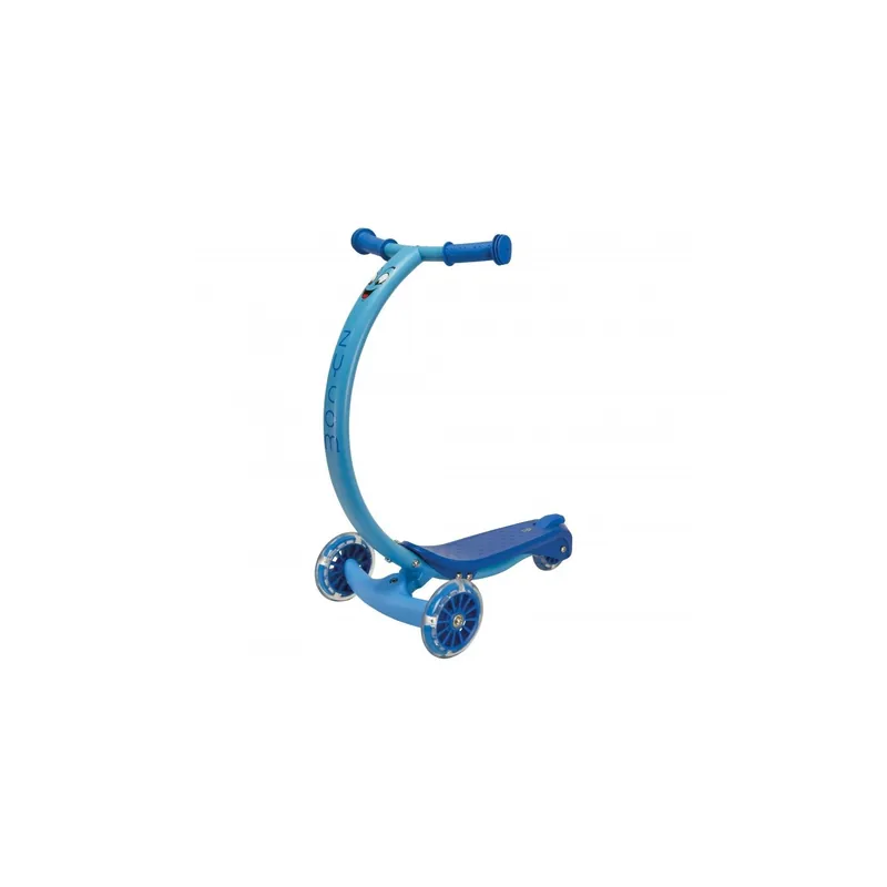 Reducere specială Trotineta zipster albastra cu roti led
