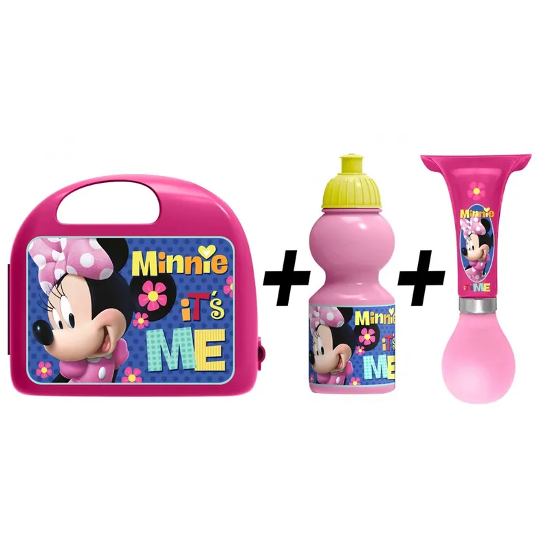Combo set lunch box minnie stamp Plată securizată