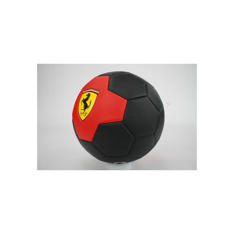Cumpărături sigure Mingie de fotbal ferrari, marimea 5, rosu / negru