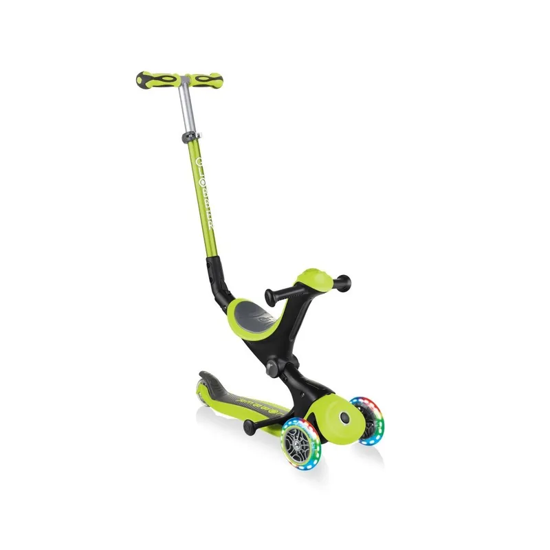 Trotineta globber go-up 4 in 1 deluxe lights verde Livrare rapidă