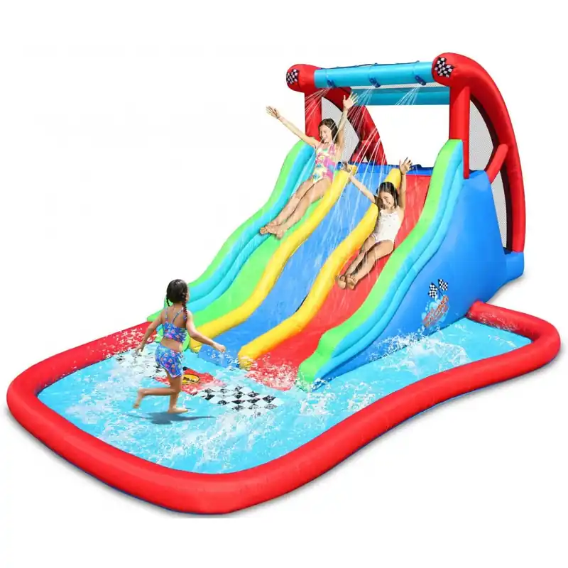 Spatiu de joaca gonflabil Racing Thunder 9248 Happy Hop Comandă acum