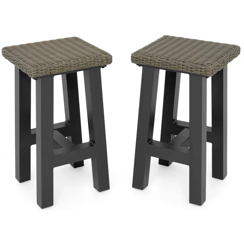Discount Set mobilier terasa/gradina TONIC, 2 taburete bar