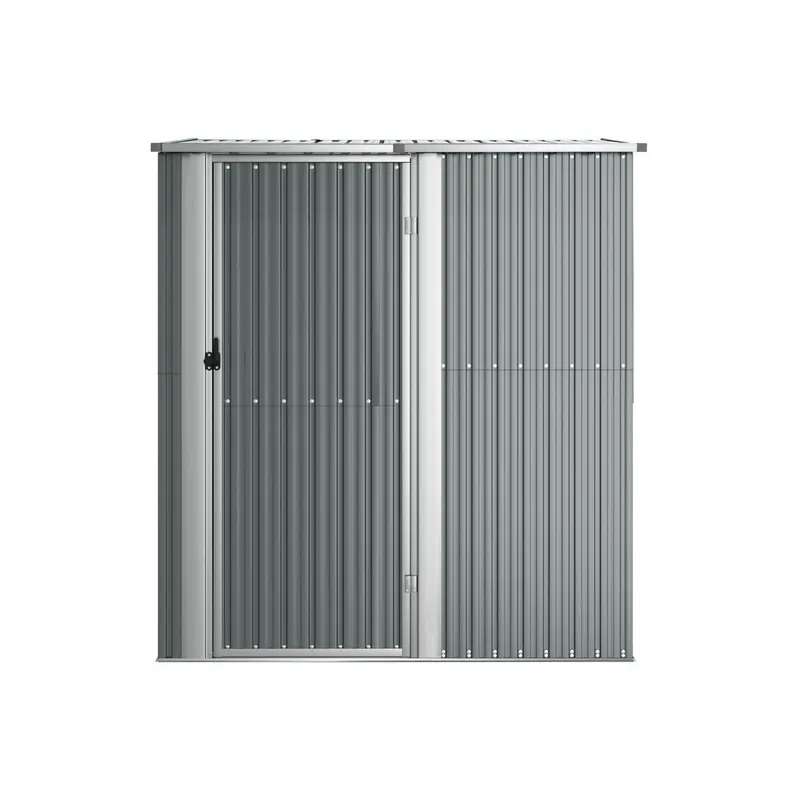 Livrare rapidă Sopron biciclete de gradina gri 180,5x97x209,5 cm otel zincat