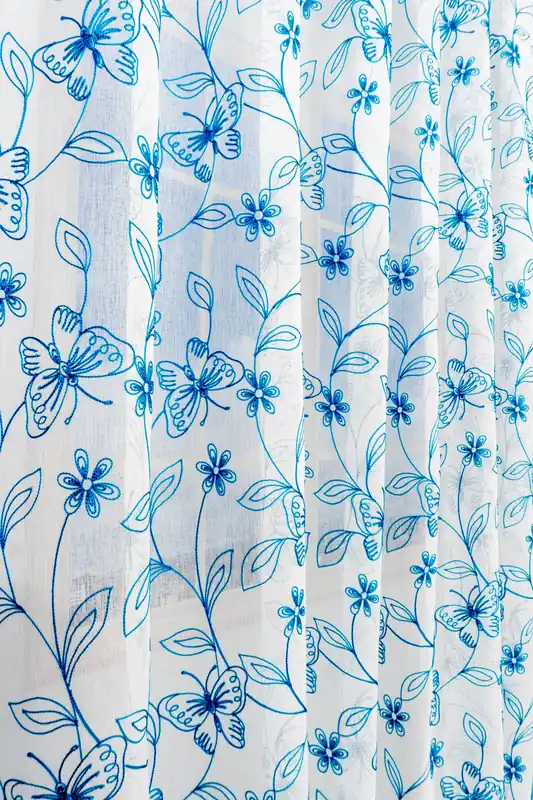 Perdea din In Paradis Turcoaz 300x245cm cu Rejansa - PERD035C_300X245_D1_05_ATL Cel mai bun preț