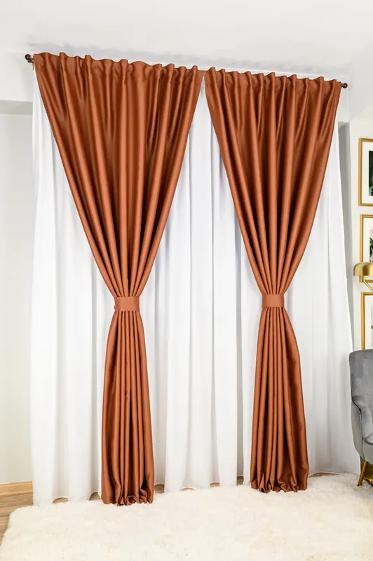Cumpărături sigure Draperie Blackout Chocolat - BOTD029B_PLC