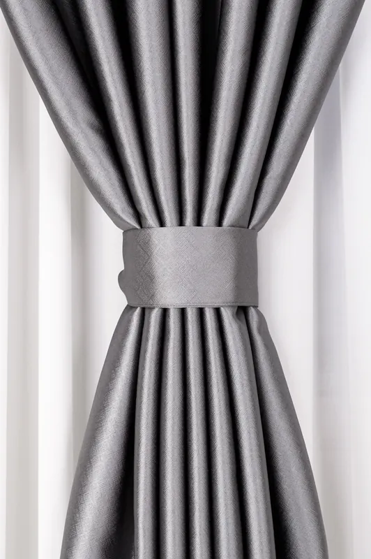 Ultima șansă Draperie Blackout 100% Perfect Gri Titanium Metalizat - BOTD045D_PLC