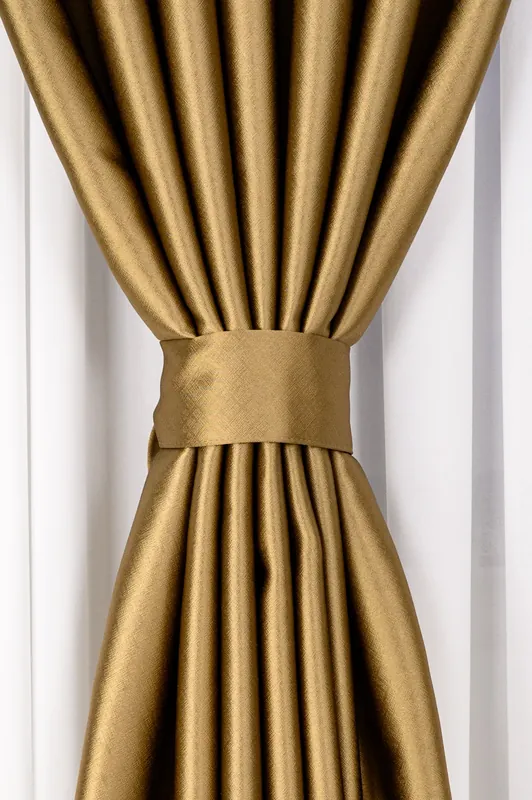 Draperie Blackout 100% Perfect Gold Antichizat Metalizat - BOTD057A_PLC Cel mai vândut