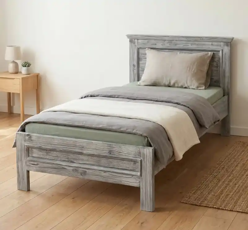 Pat cu tablie 90x200cm Reducere